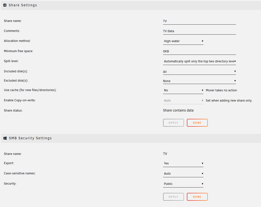 unraid setup sonarr