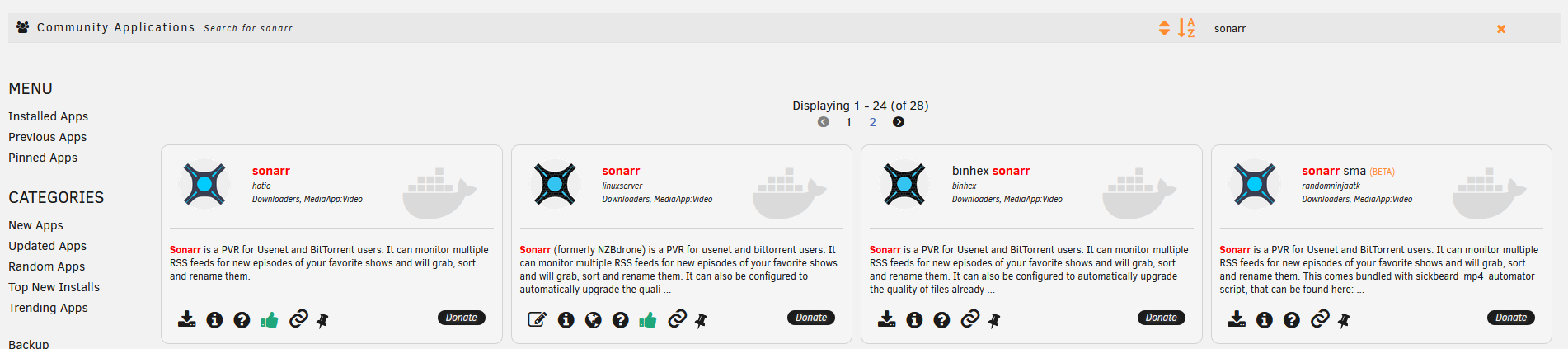 unraid sonarr old supervisord.log