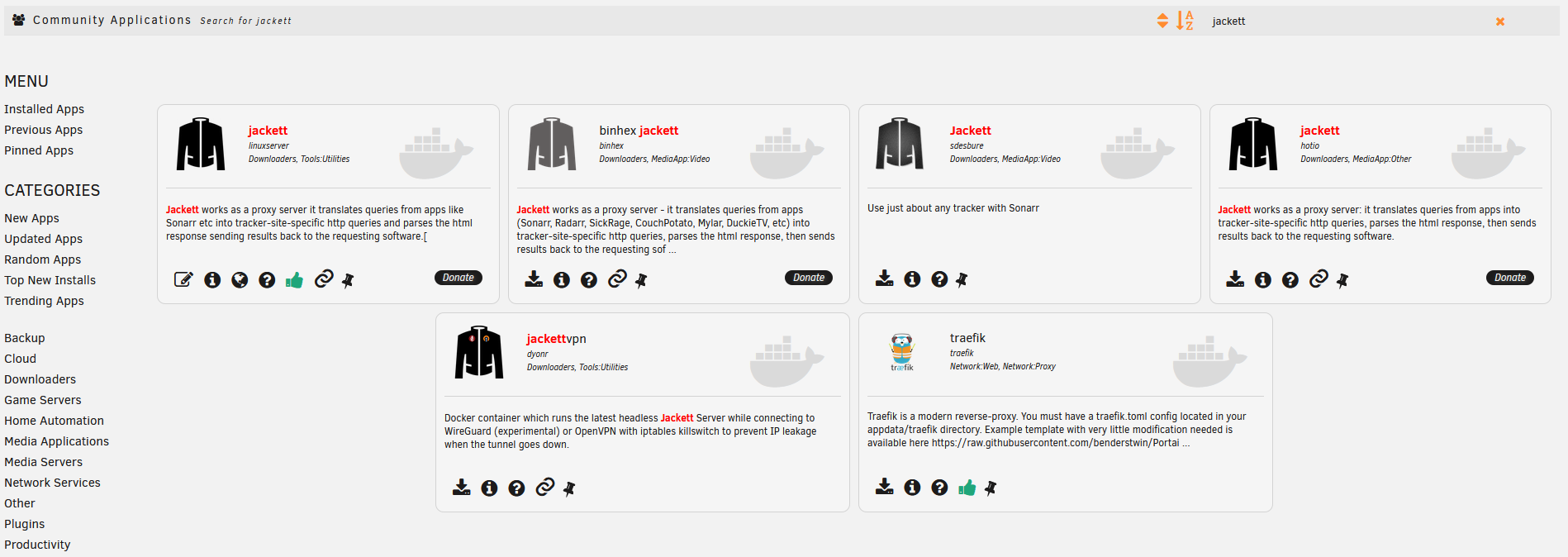 How to install Jackett and connect with Sonarr on Unraid using Docker ...